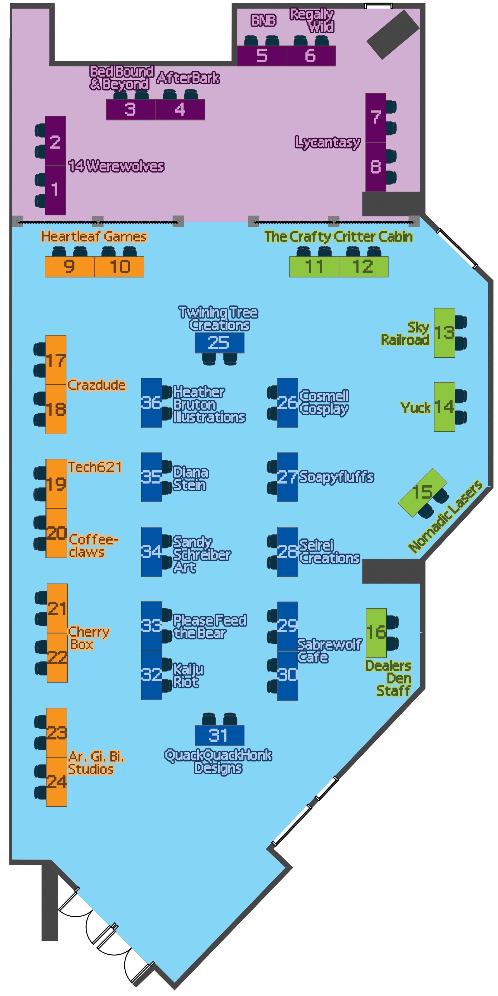The MCFC 2026 Dealers Map